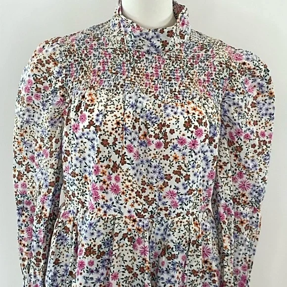 MUNTHE Floral Long Sleeve Dress, 44 - Picture 9 of 13